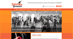 Desktop Screenshot of latinogrooves.com.au